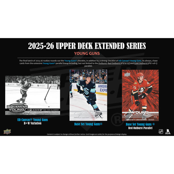 2025-26 Upper Deck Extended Series Hobby Box