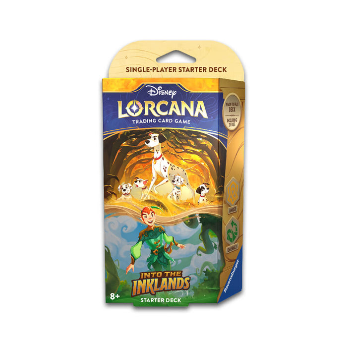 Disney Lorcana - Set 3 - Into The Inklands Starter Deck - Amber & Emerald