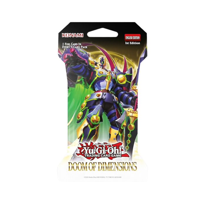Yu-Gi-Oh Doom Of Dimensions Blister Pack