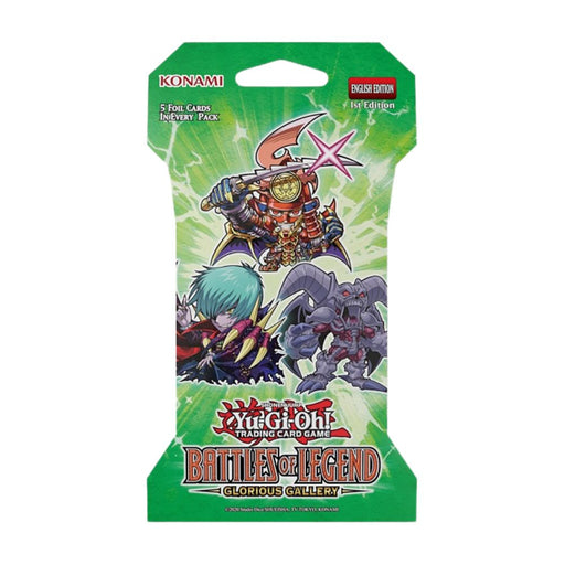Yu-Gi-Oh - Battles Of Legend Glorious Gallery Blister Pack
