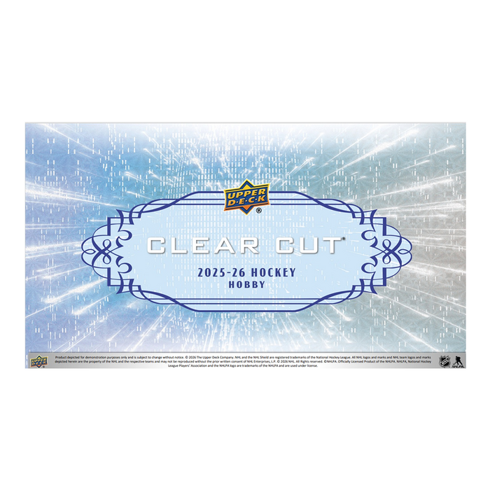 2025-26 Upper Deck Clear Cut Hobby Box