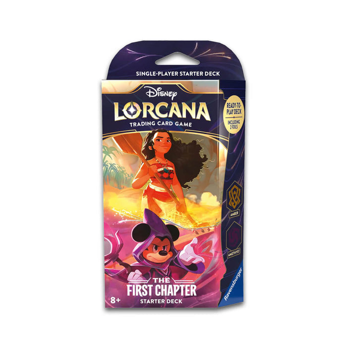 Disney Lorcana - Set 1 - The First Chapter Starter Deck - Amber & Amethyst