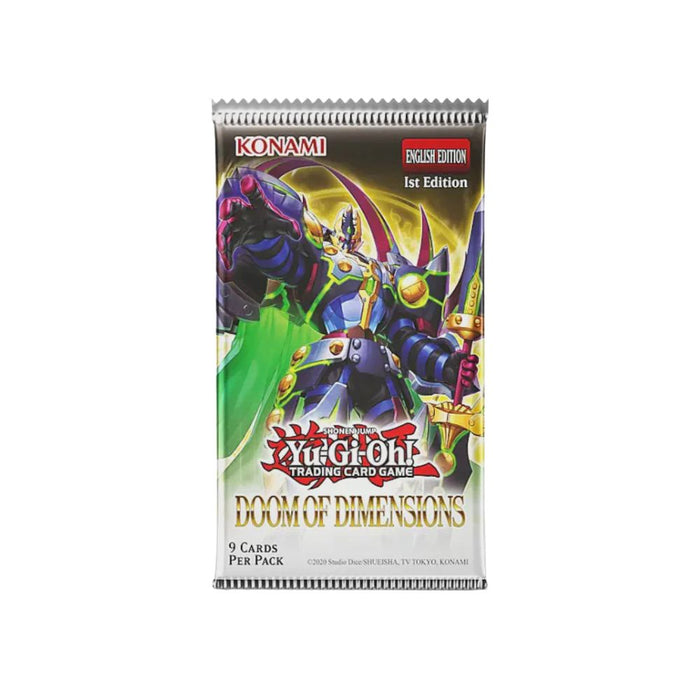 Yu-Gi-Oh Doom Of Dimensions Booster Box