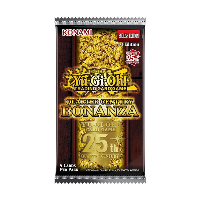 Yu-Gi-Oh Quarter Century Bonanza Booster Box 1st Edition